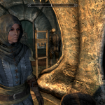 Shenner in Blue Dunmer Outfit