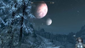 Moons of Skyrim With Lydia