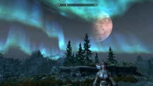Auroras, Moon, and Lydia