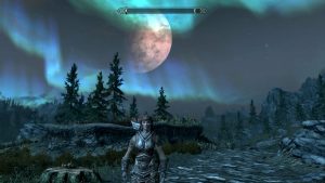 Auroras, Moon, and Lydia 2