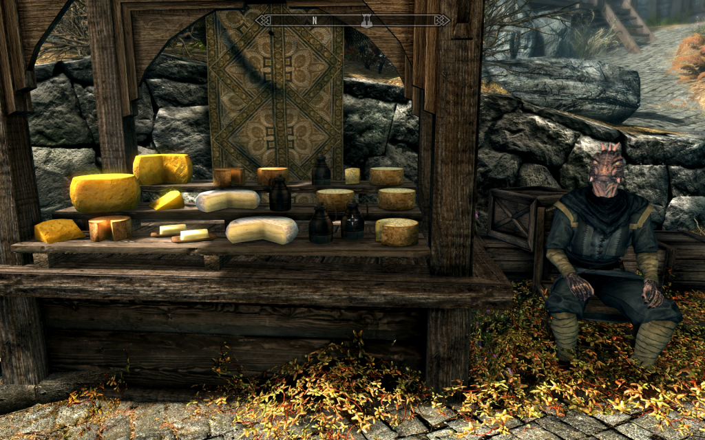 Argonian Cheese Merchant