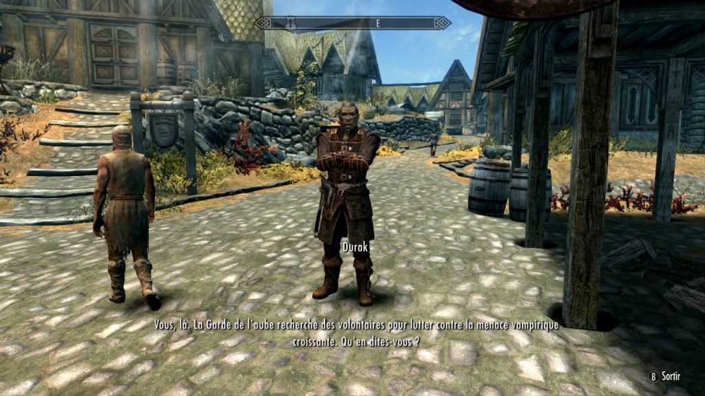 Recruiting for the Dawnguard