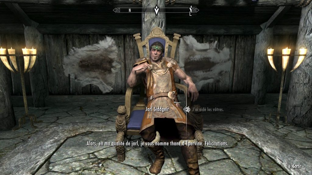 Becoming Thane in Falkreath