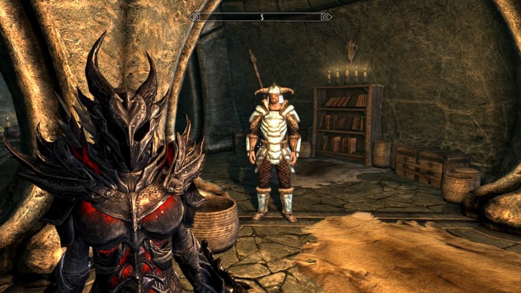 Ysani in Daedric Armor 1