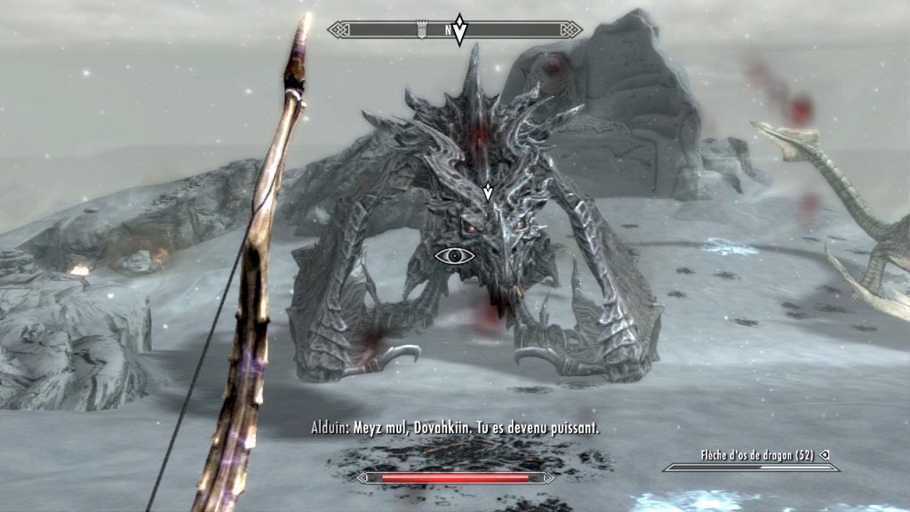 Alduin vs. Dragonborn, Round 1: 0-1