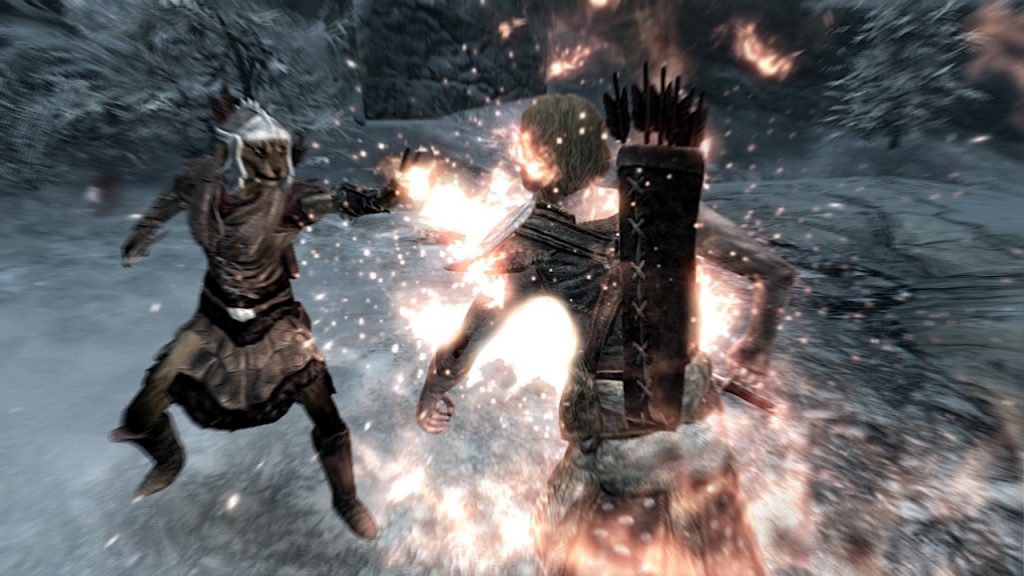 Faanshi Vs. Bandit at Bleak Falls Barrow