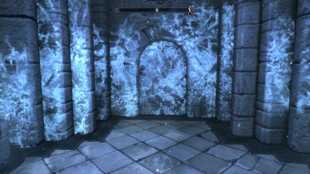 Frost-Blasted Door