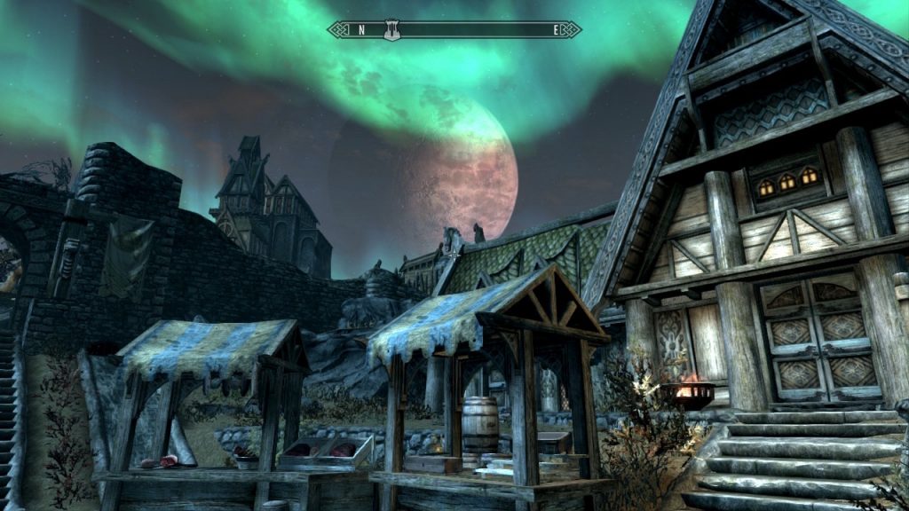 Clear Night in Whiterun 2