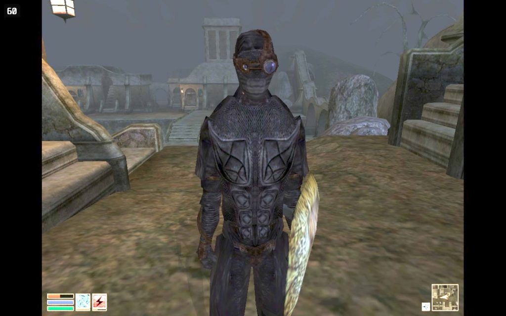 Test Screenshot of Dark Brotherhood Armor