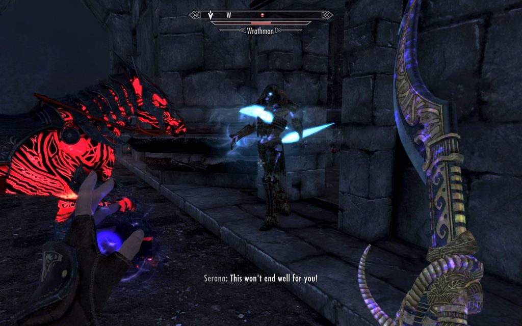 Daedric Horse Vs. Wrathman 2