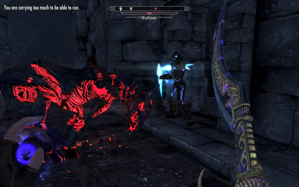 Daedric Horse Vs. Wrathman 3