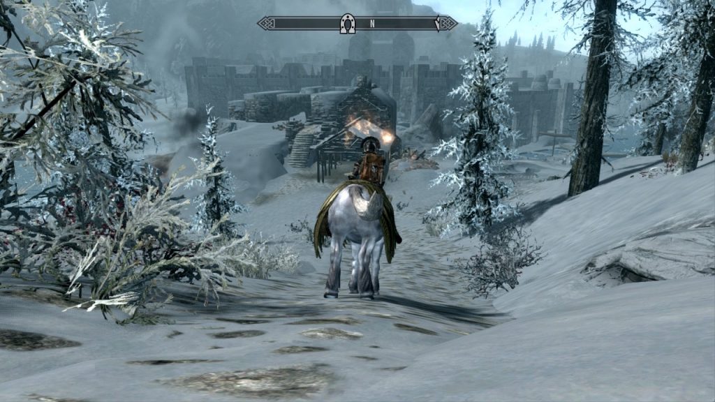 Riding into Windhelm