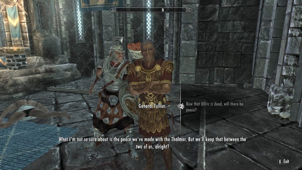 The Thalmor Won't Hear It From Me, Sir