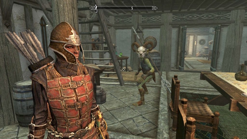 Kendis in Dawnguard Armor