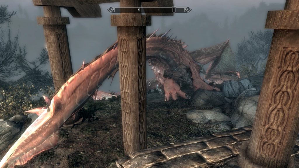 Dead Dragon Outside Hendraheim