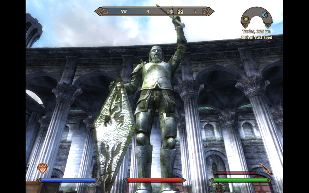 Statue of Uriel Septim III