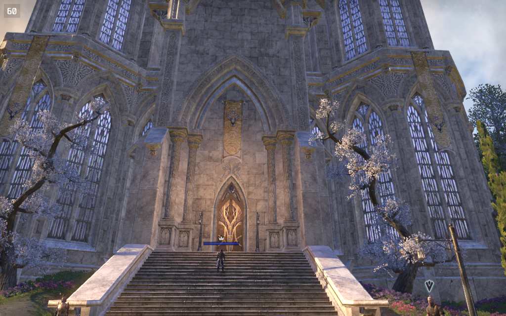 Entrance to the Palace in Alinor