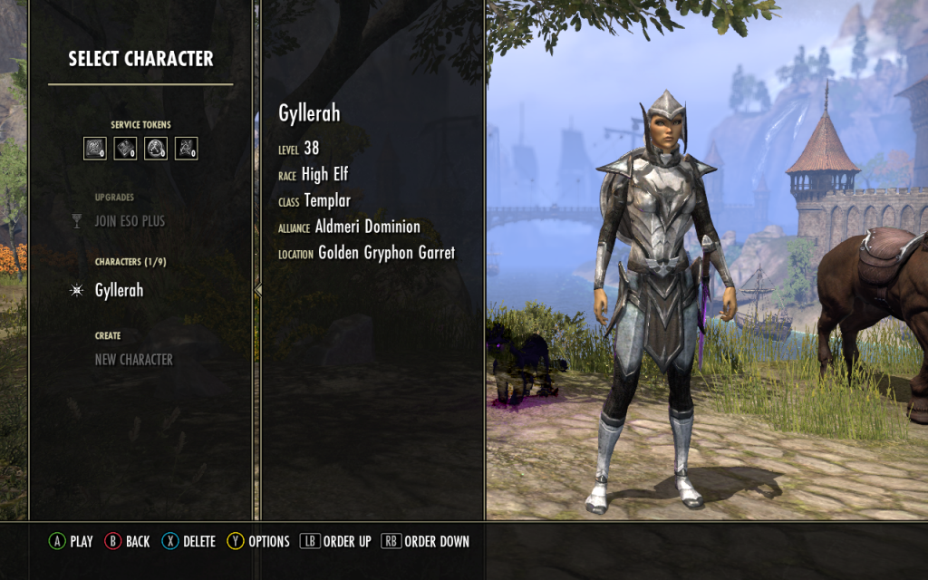 Gyllerah's Level 38 Armor