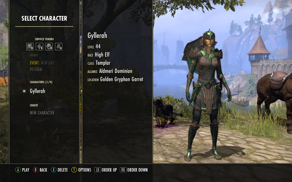 Gyllerah in Level 44 Ancient Elf Armor