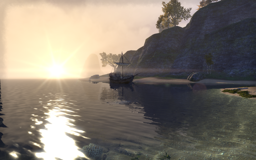 Shoreline Near Daggerfall