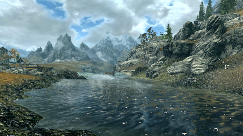 Fishing Spot Near Tundra Homestead