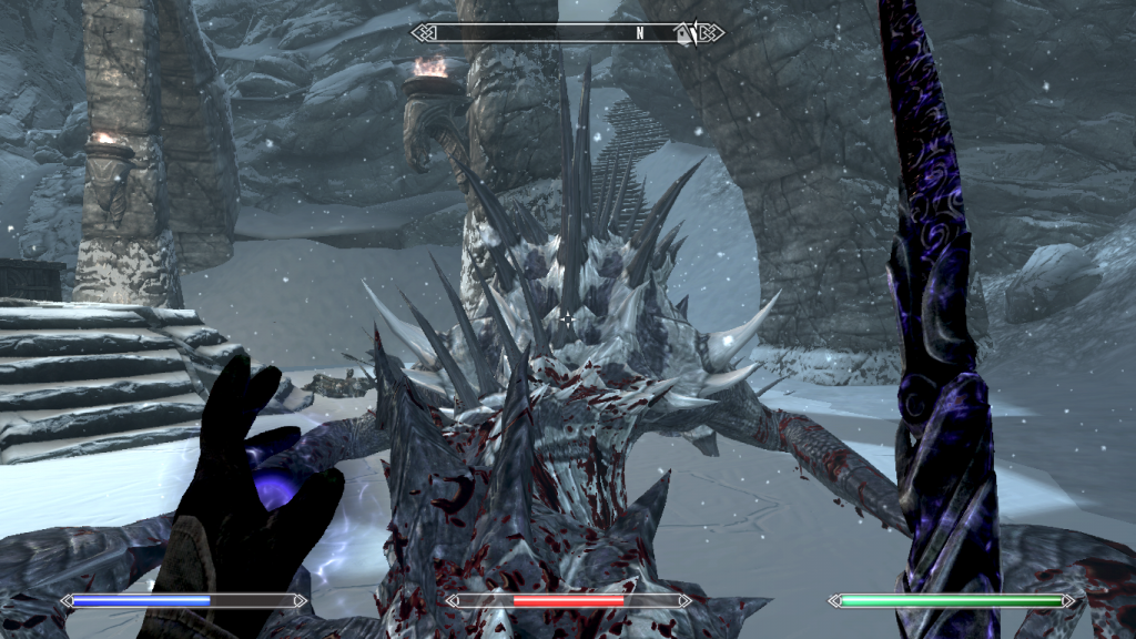 Defeated Frost Dragon