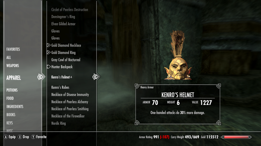 Kenro's Helmet