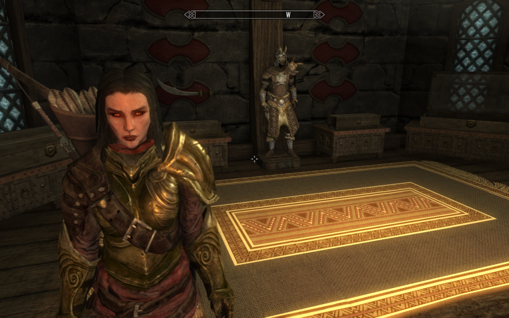 Harrow in Elven Hunter Armor