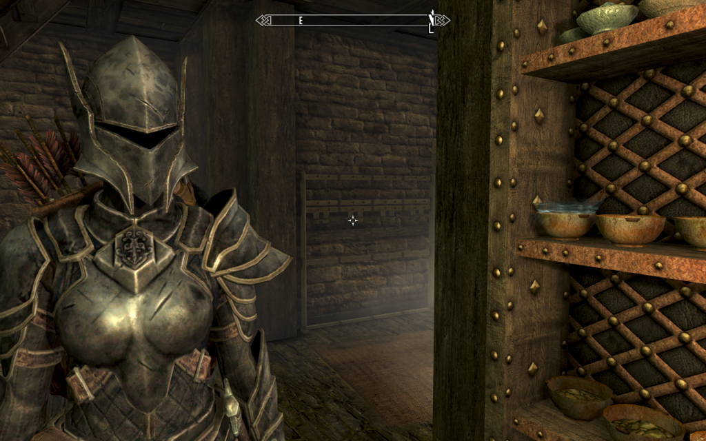 Harrowhark in the Ebony Plate Armor