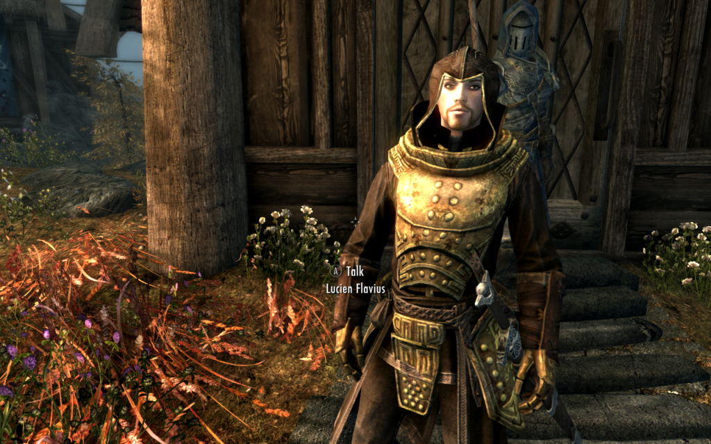 Lucien in Dwarven Mage Robes