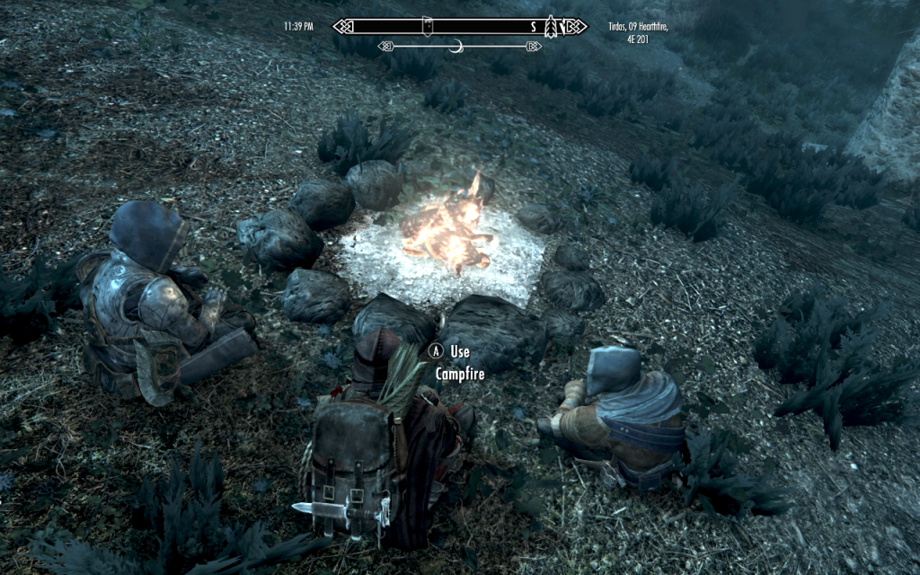 Team Dragonborn Camping Out