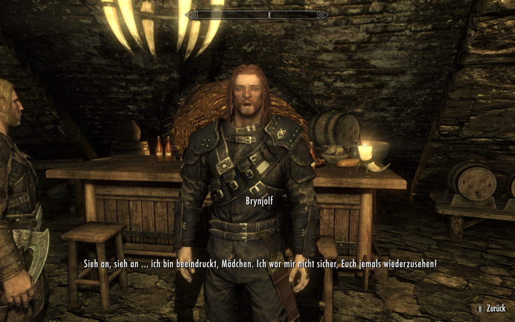 Brynjolf, Being Impressed