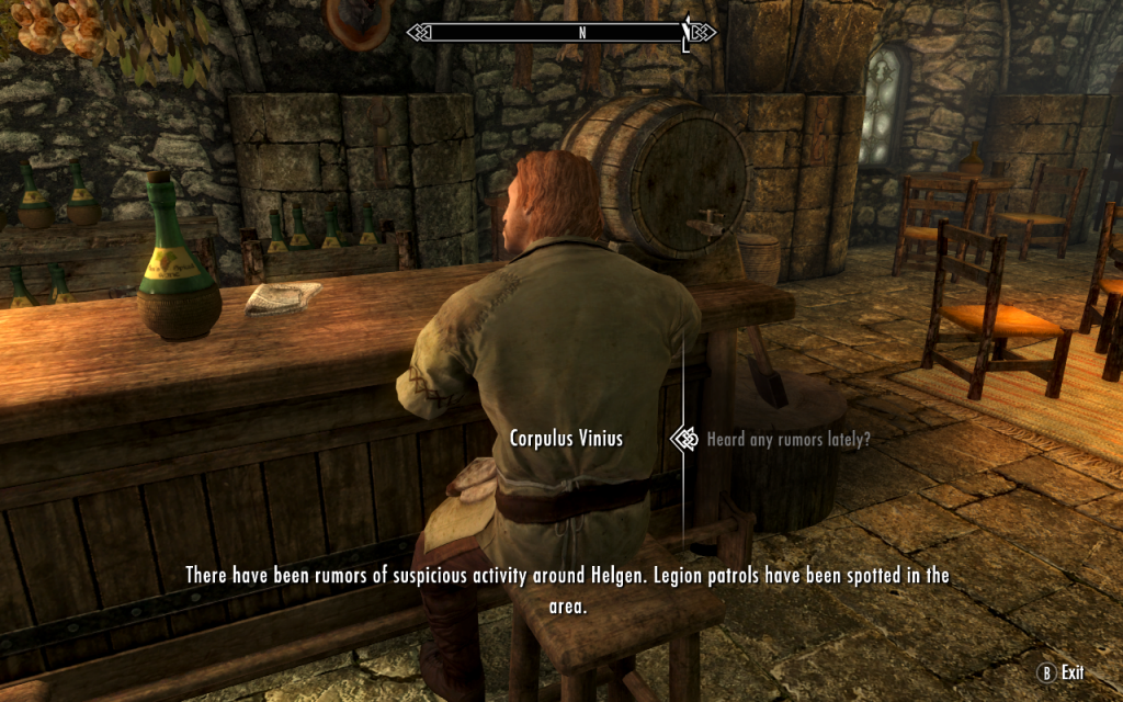 GEE I WONDER WHAT'S UP IN HELGEN