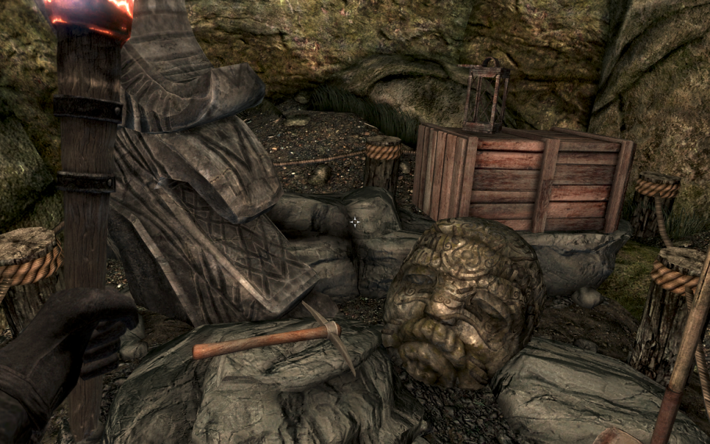 Not the First Relic Hunter in Bleak Falls Barrow