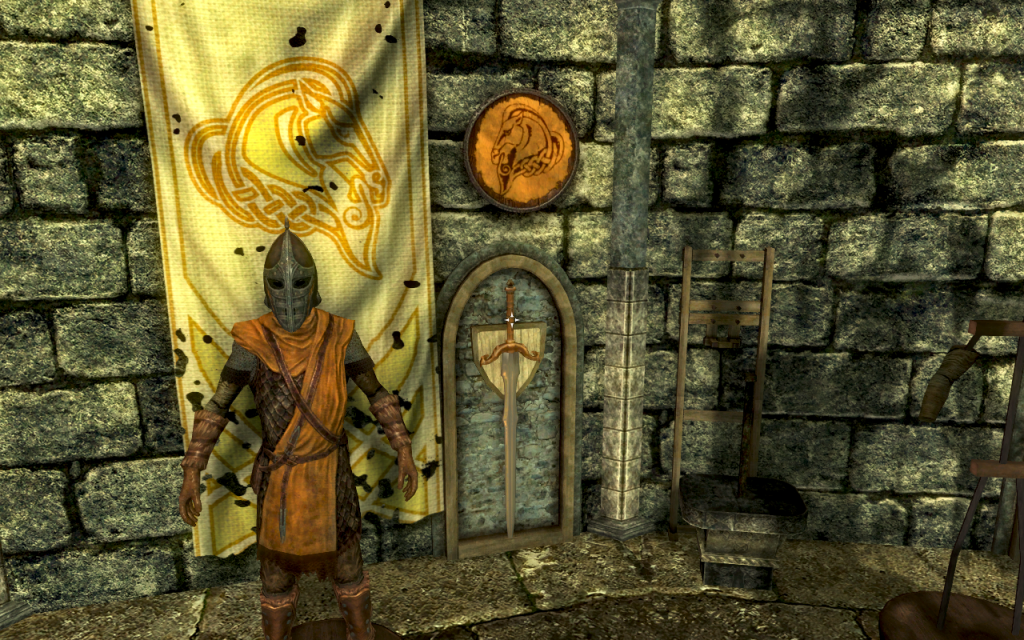 Whiterun Guard and Thane Display