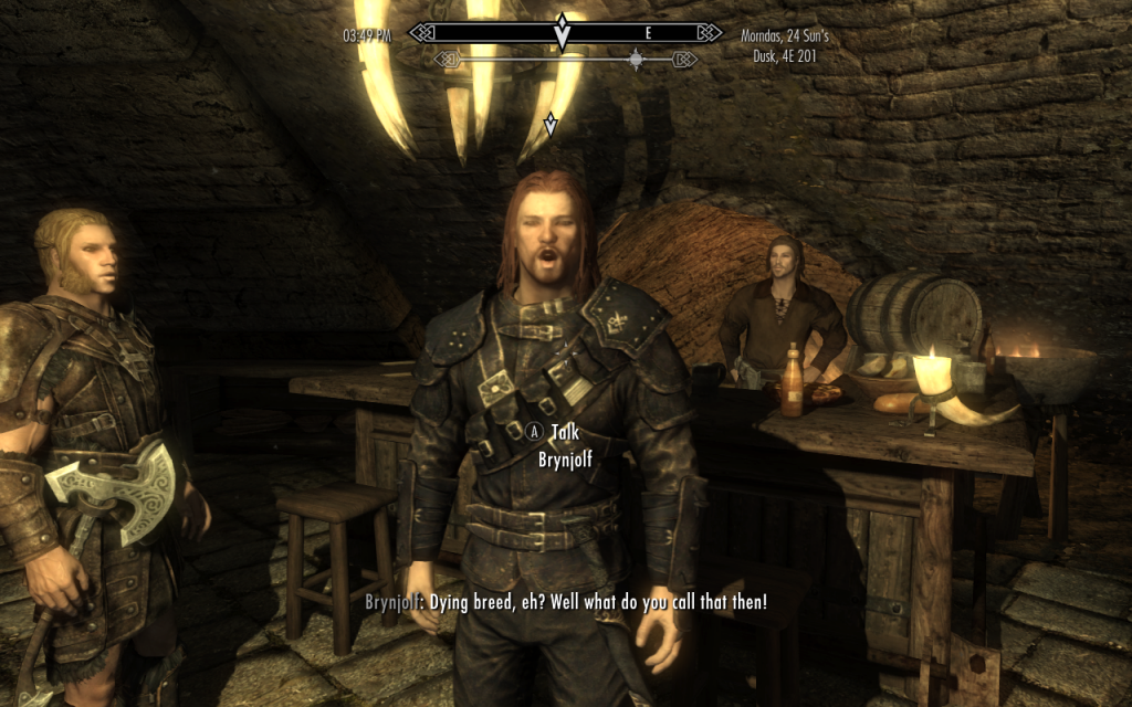 Brynjolf is Smug