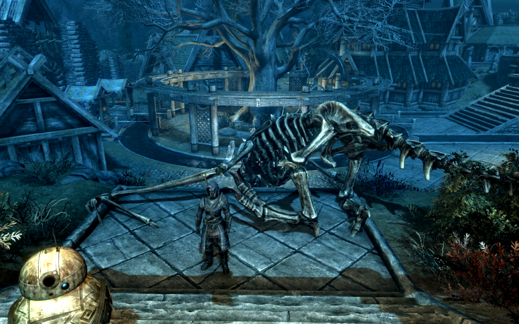 Dead Dragon in Whiterun