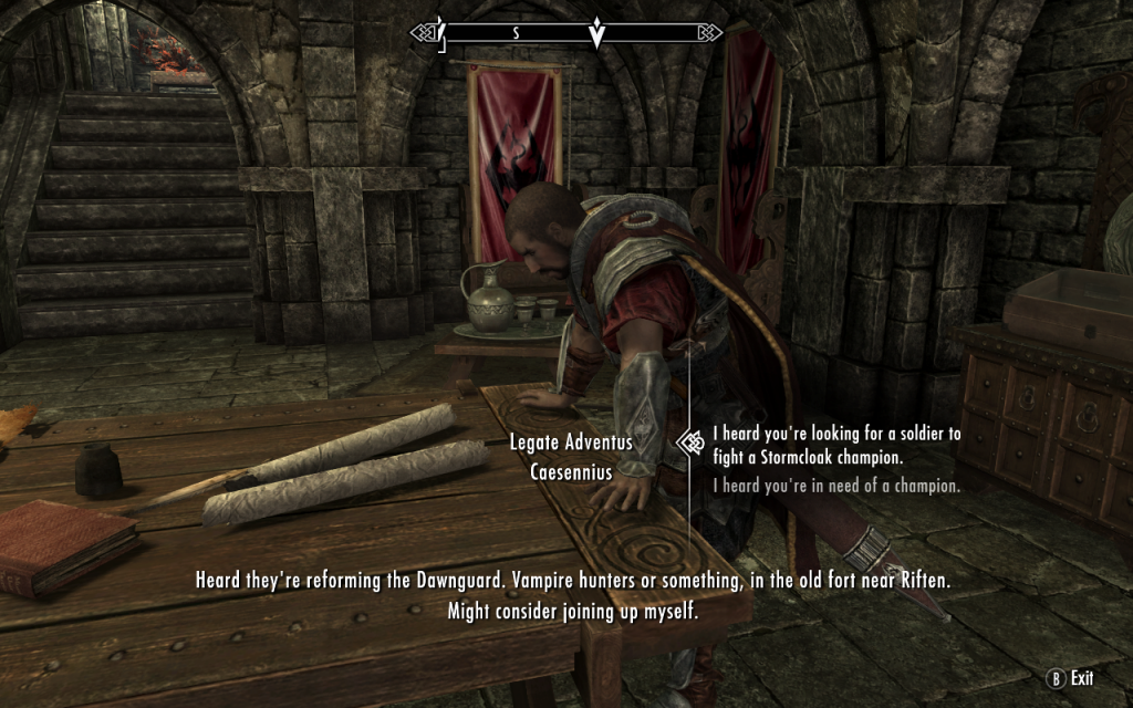 Aren't You Kind of Busy Already, Legate?