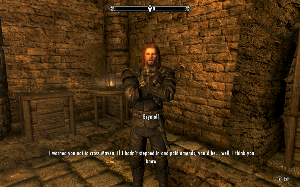 Brynjolf is Unclear on the Concept