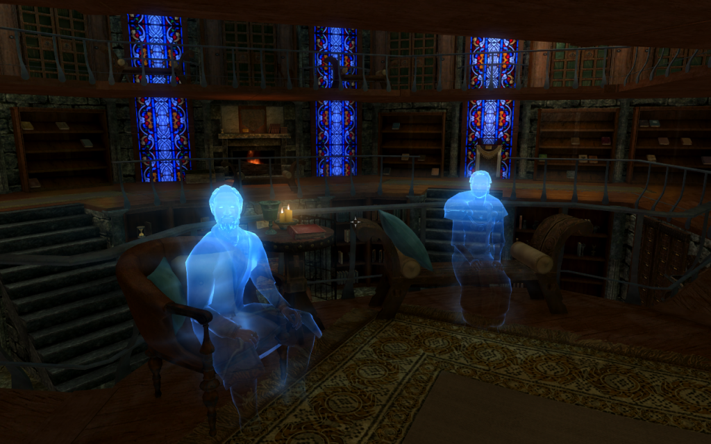 Ghosts in the Library