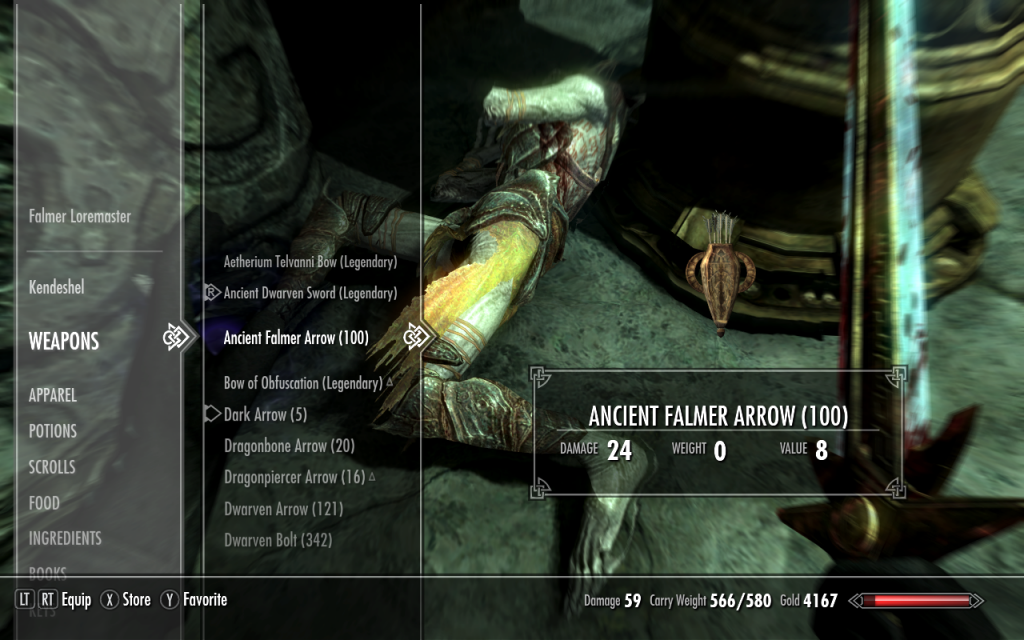 Ancient Falmer Arrows