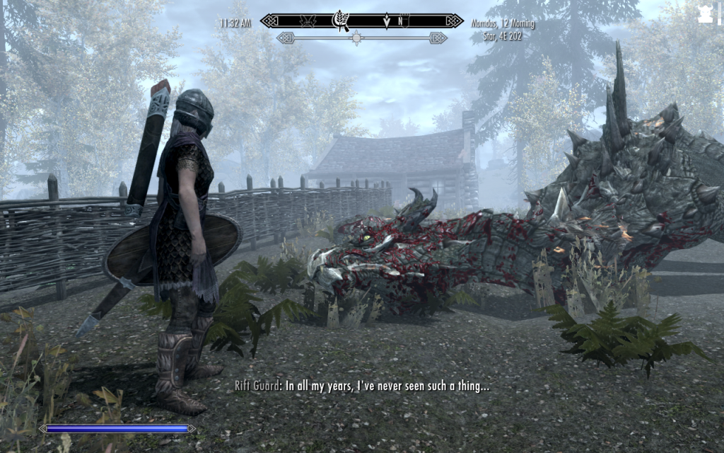 You Must Be New to the Riften Guard Force?