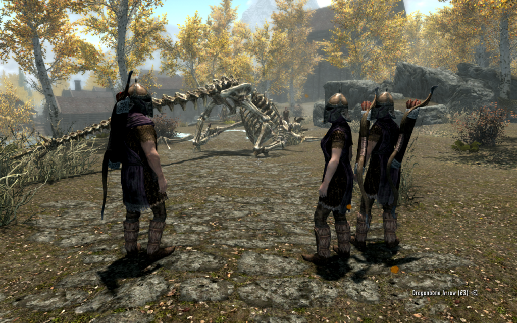 Riften Guards Gawking