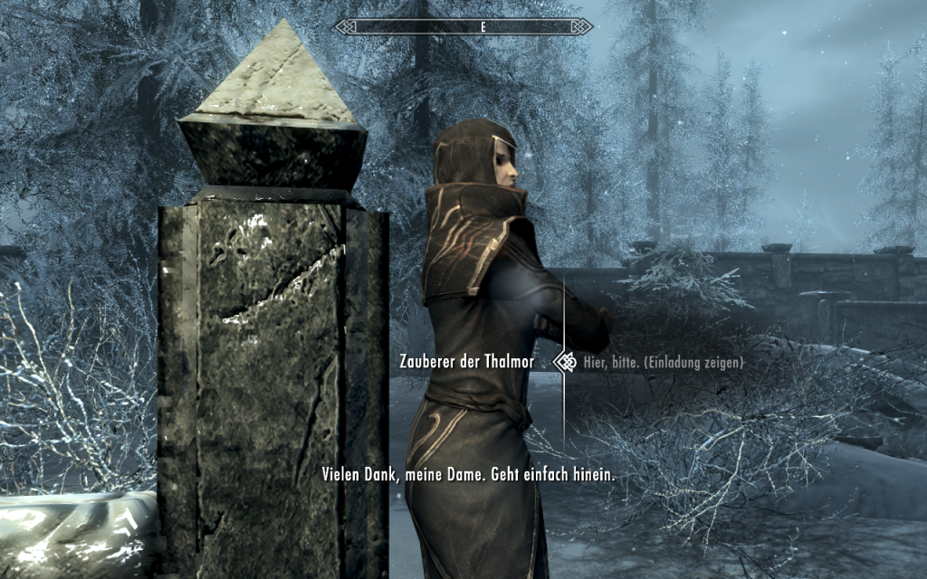 The Politest This Thalmor Has Ever Been to an Argonian