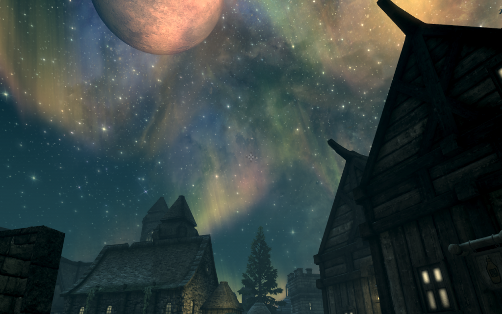 Night Sky Over Solitude 1