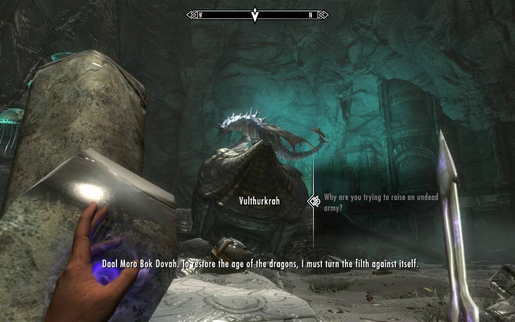 I'd Ask What Alduin Thinks of This, But...