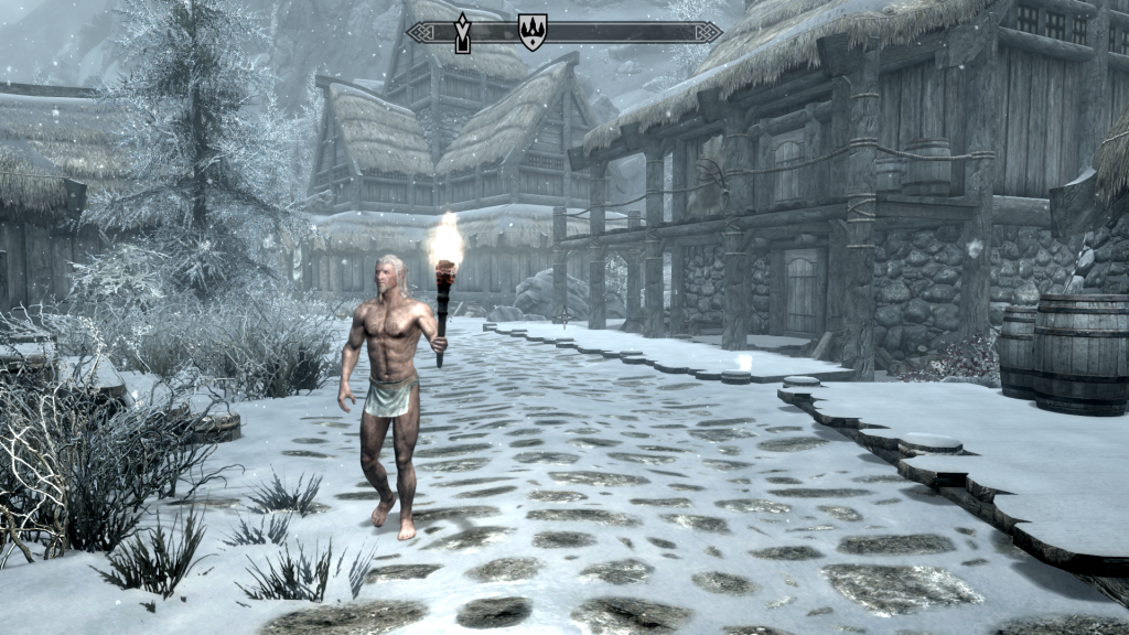 Naked Winterhold Guard