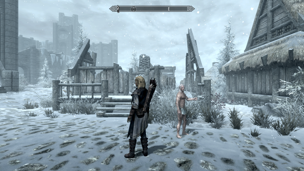 Naked Winterhold Guard 2