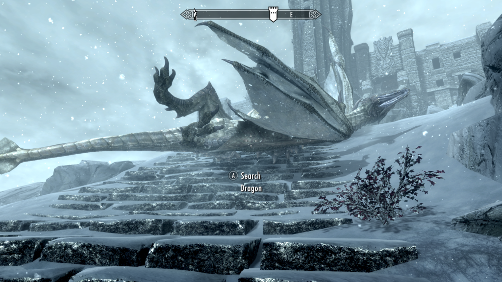 Dead Dragon at High Hrothgar 1