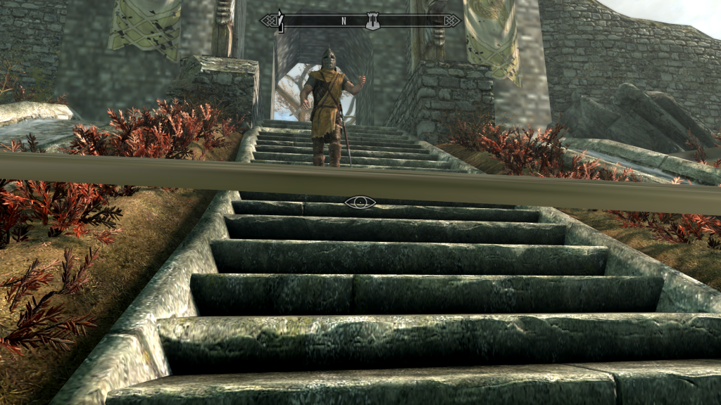 More Whiterun Glitchery 2